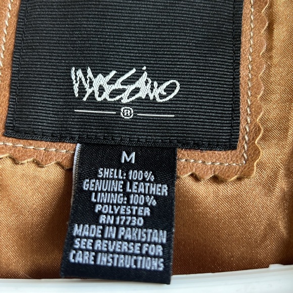 Vintage 90s Mossimo Leather Jacket - Picture 4 of 4